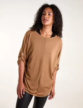 2 in 1 Jersey and Knit Blouse