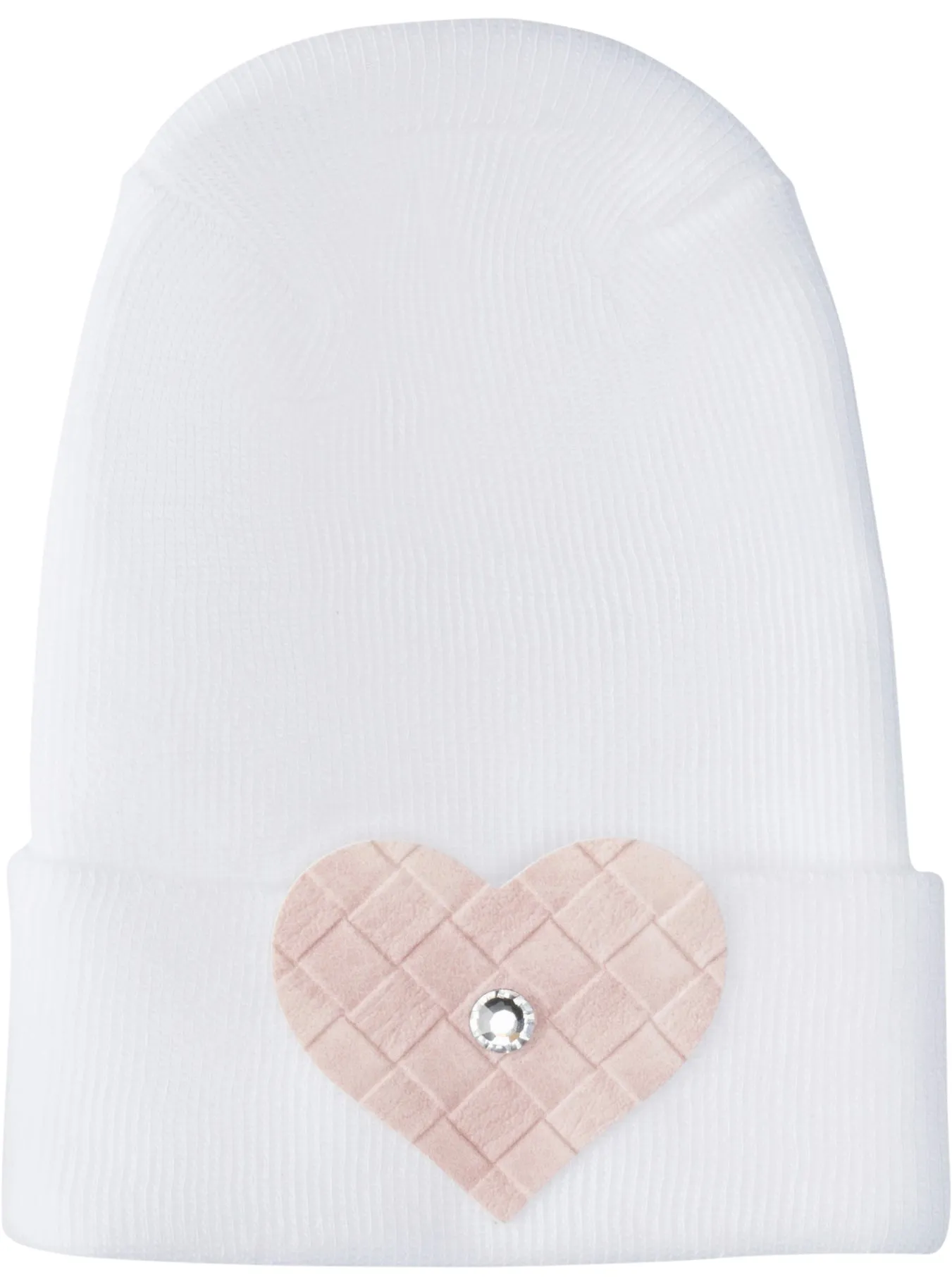 Adora Blush Heart Hospital Hat