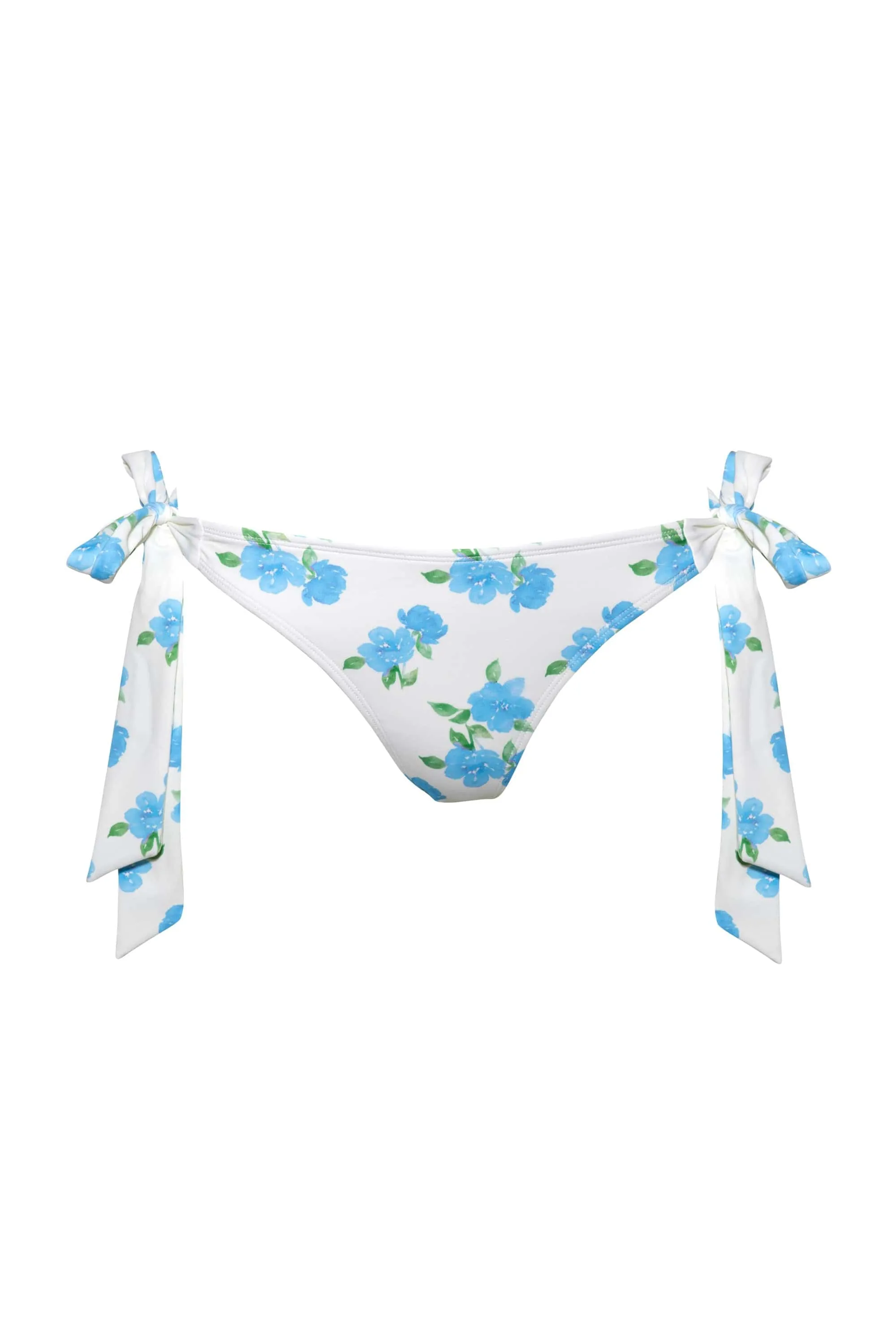 Amelia Mix & Match Watercolour Floral Tie Side Bikini Bottom