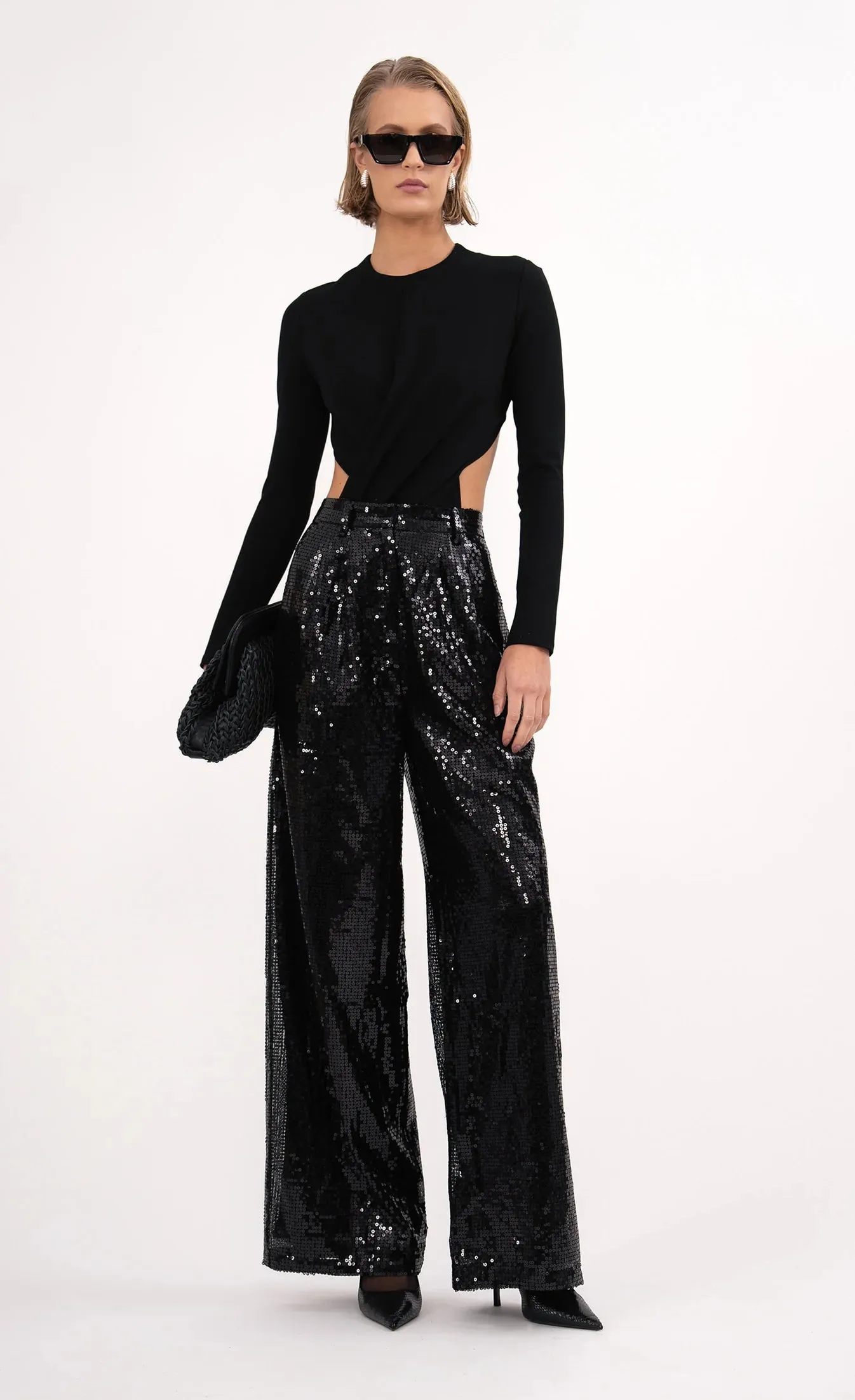 Black Roxanne Pant