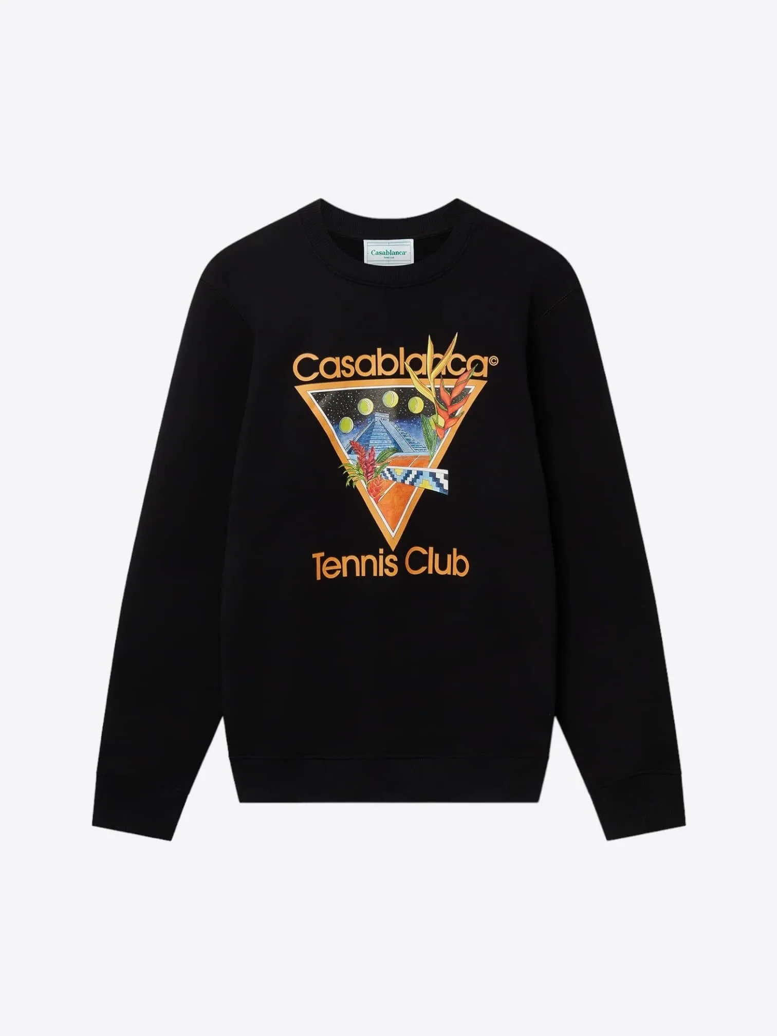 Black Tennis Club Icon Sweatshirt