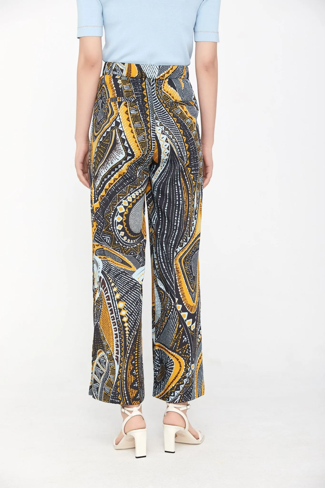 Bohemian Straight-leg Pants