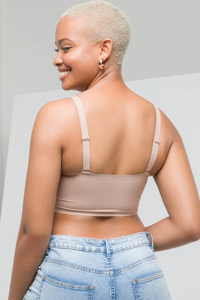 Bonded Bandeau Natural