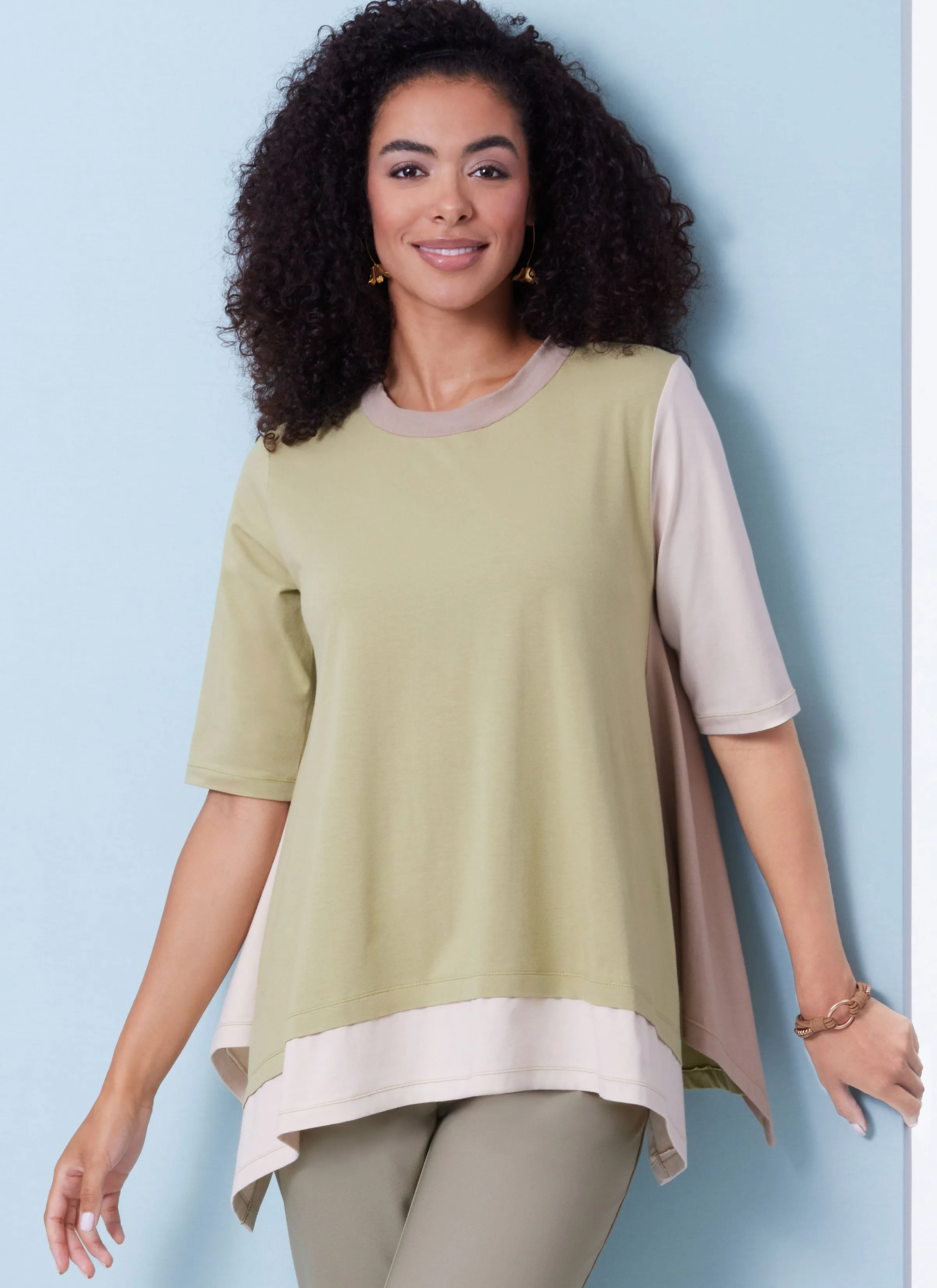 Butterick sewing pattern B6981 Misses' Tops by Katherine Tilton