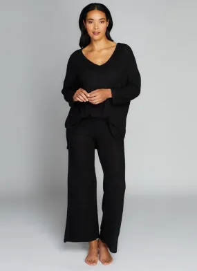 C'est Moi, CEP6307 Rayon Soft Knit Wide Pants