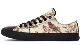 Christmas Birds Low Tops