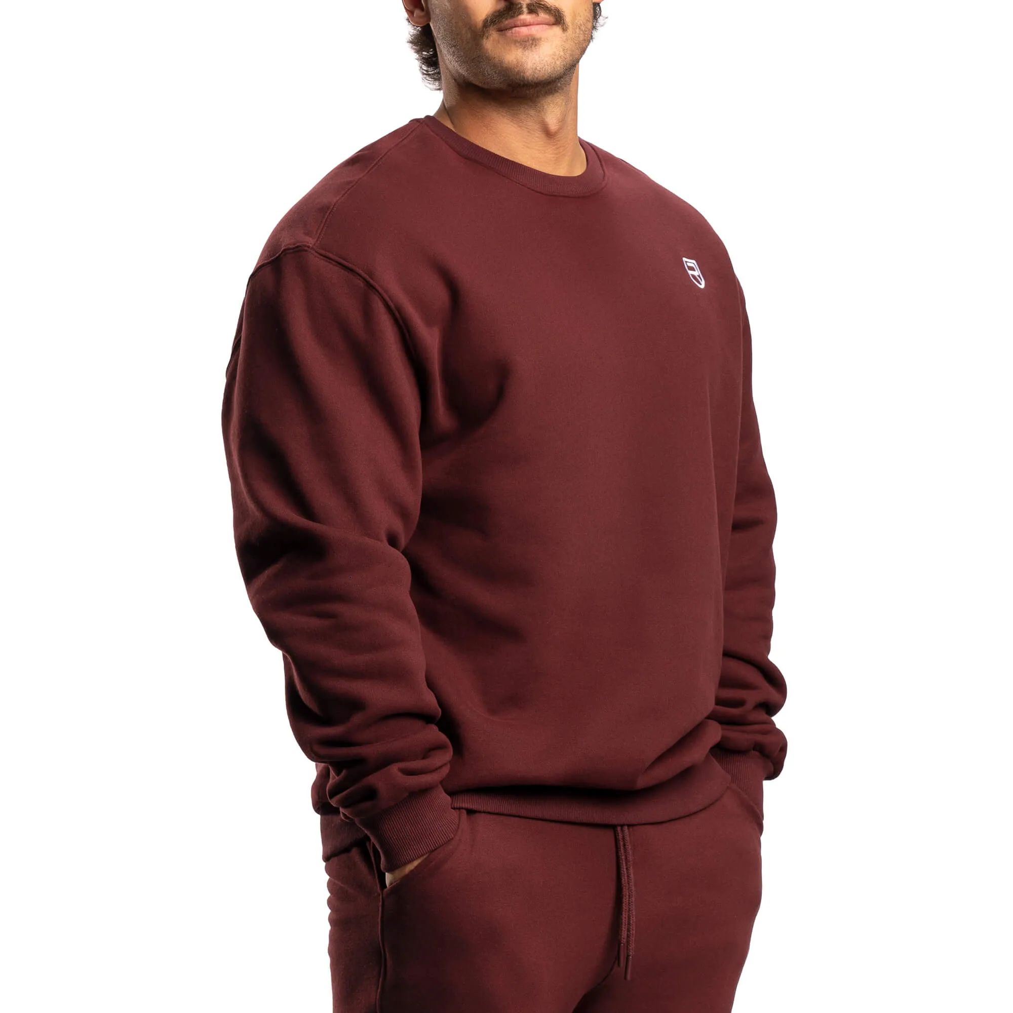 Comfy Crewneck 2.0 - Burgundy