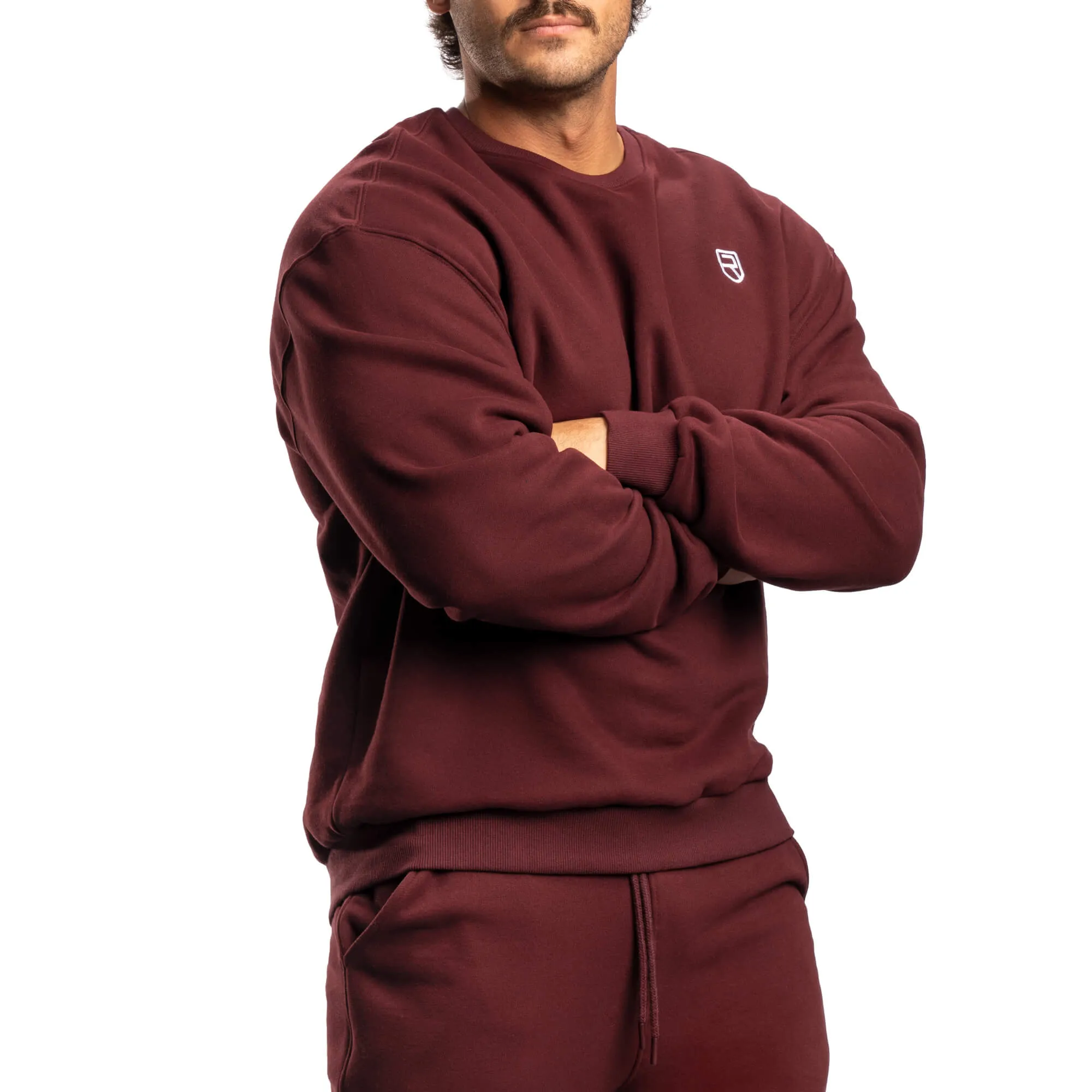 Comfy Crewneck 2.0 - Burgundy