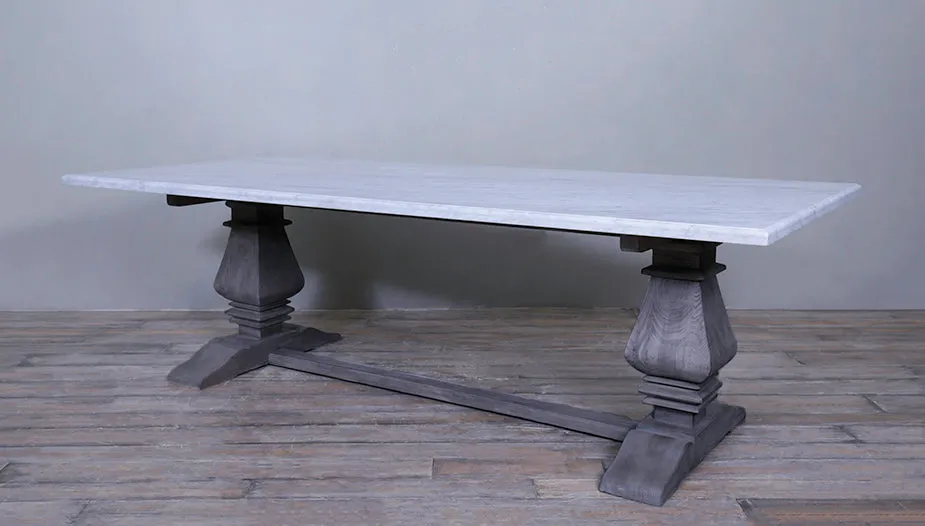 Cordoba Dining Table 7FT with Marble Table Top