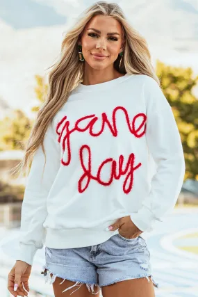 Drop Shoulder Graphic Sweatshirt