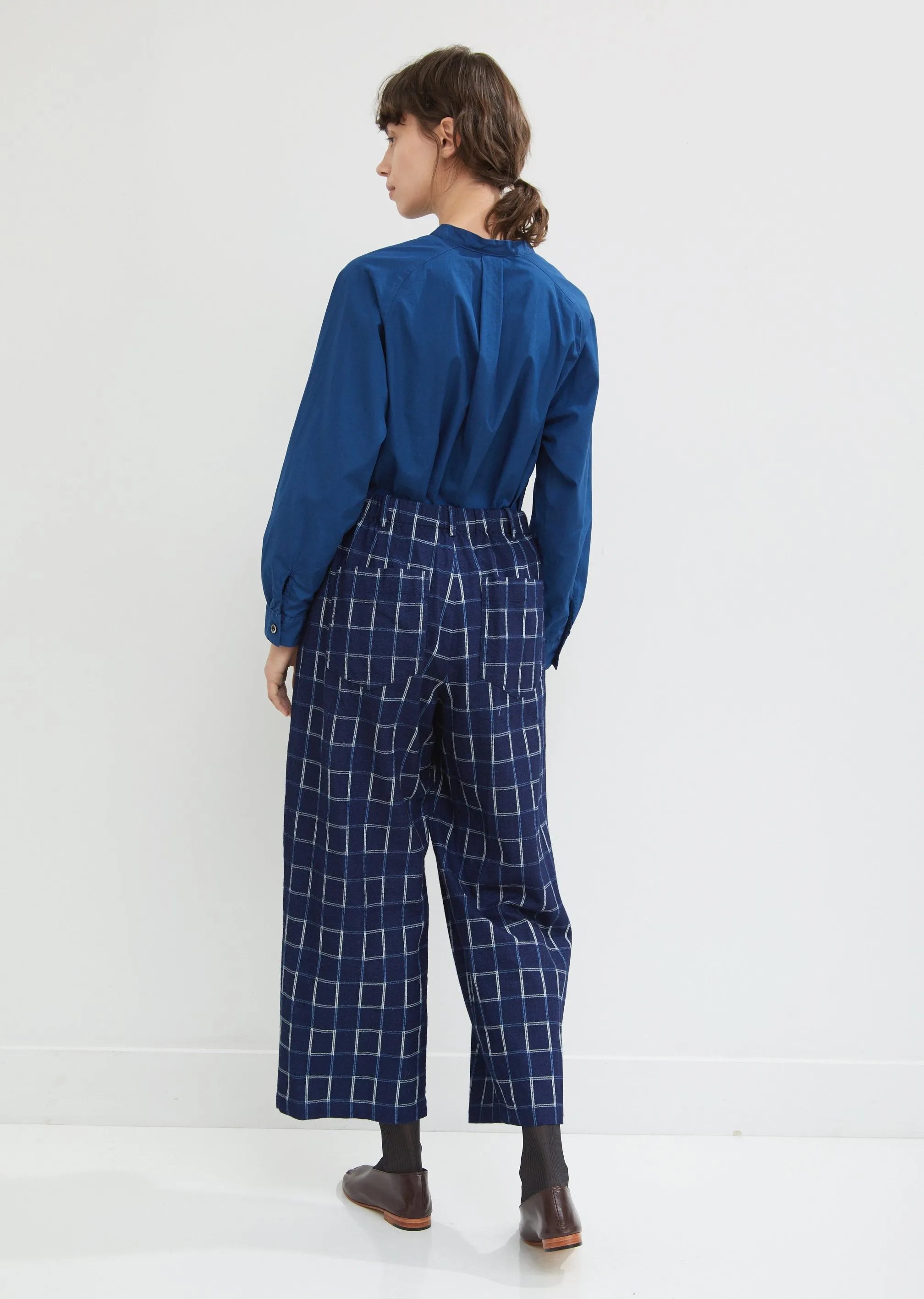 Flannel Relaxed Pants