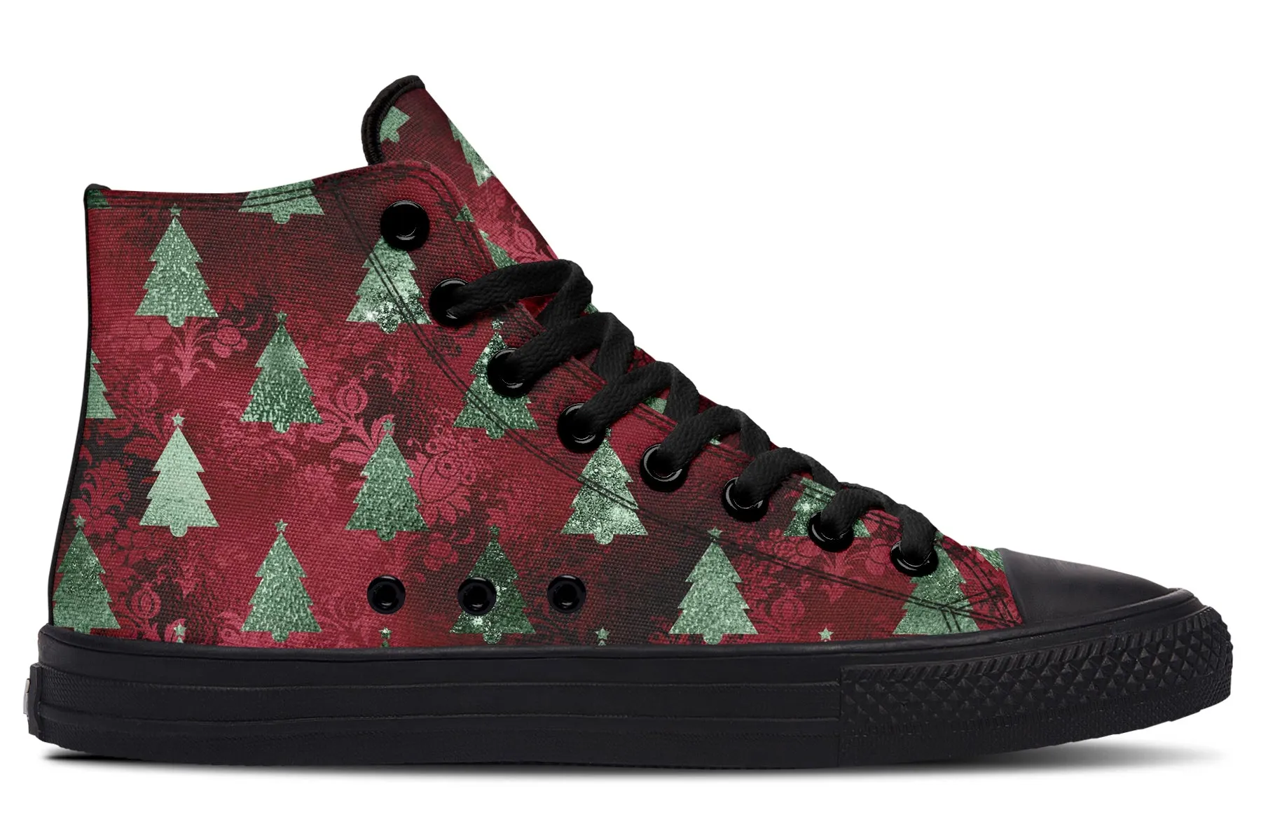 Glam Christmas High Tops