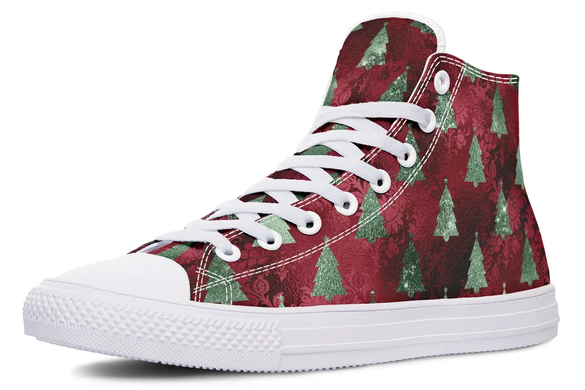 Glam Christmas High Tops