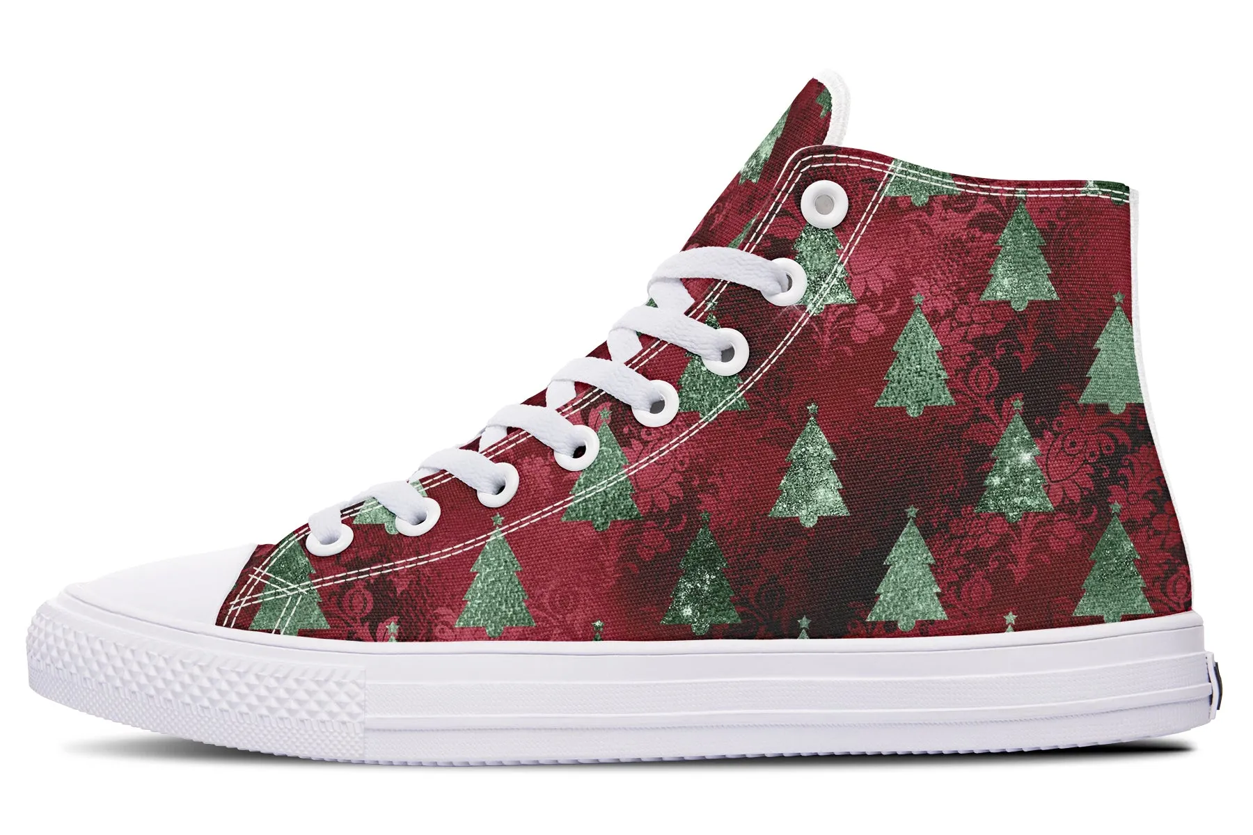 Glam Christmas High Tops