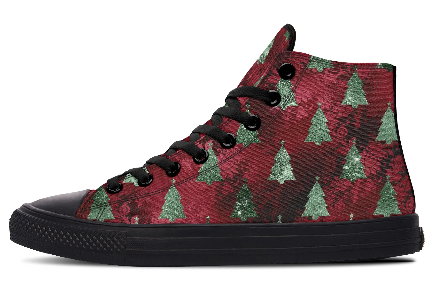 Glam Christmas High Tops