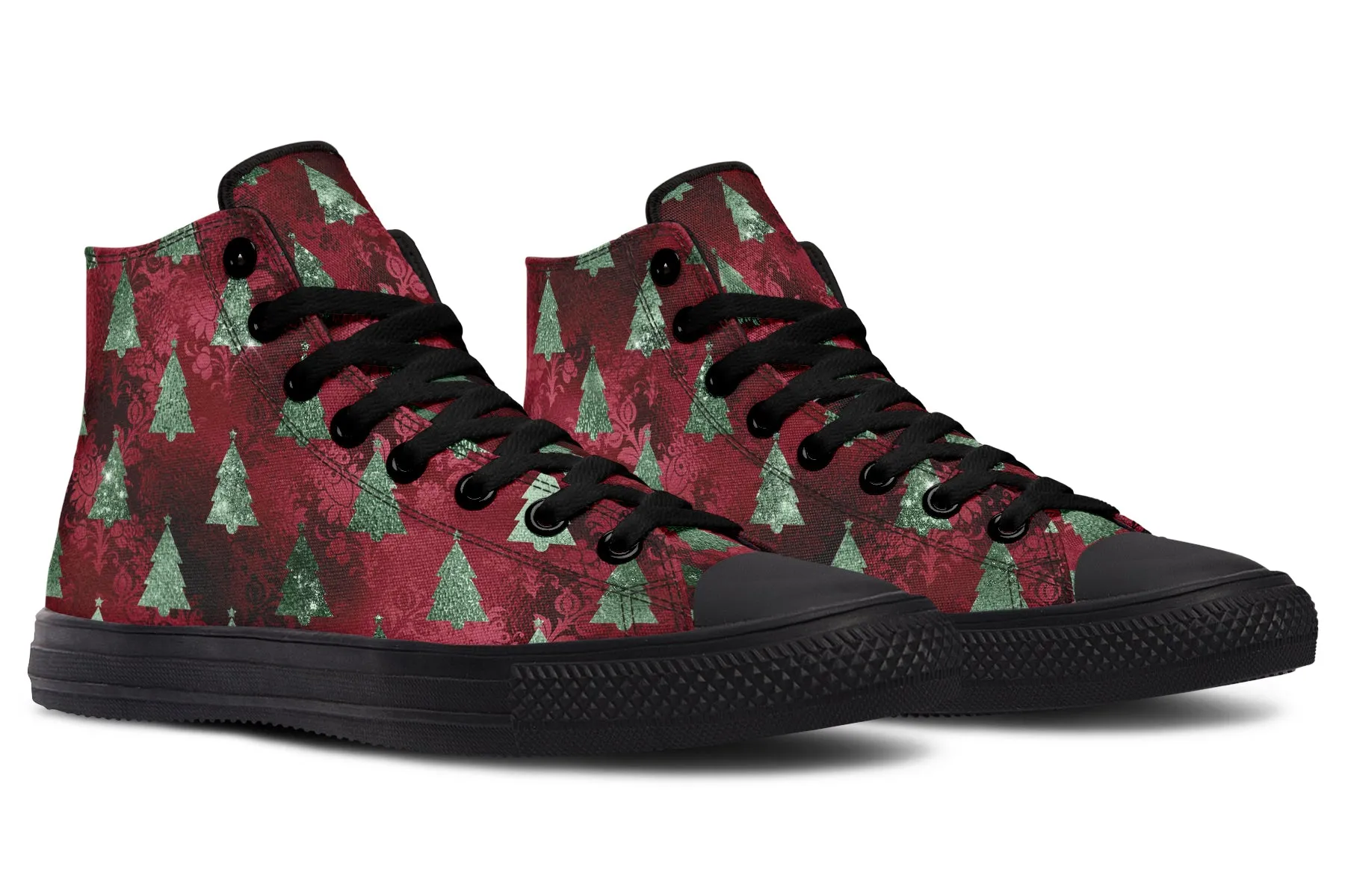 Glam Christmas High Tops