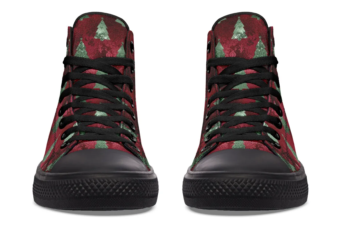 Glam Christmas High Tops