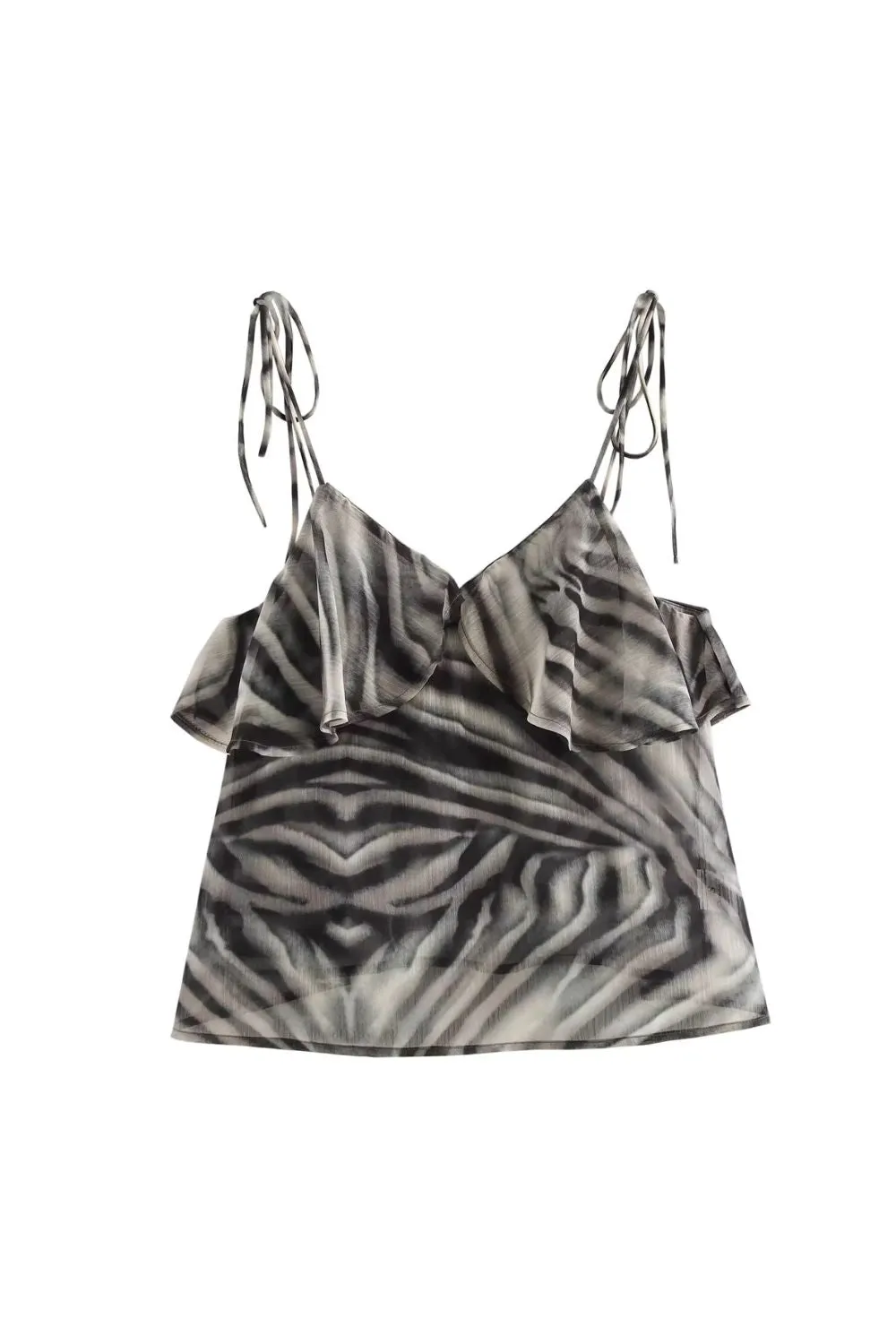 'Hayley' Versatile Animal Print Halter Top