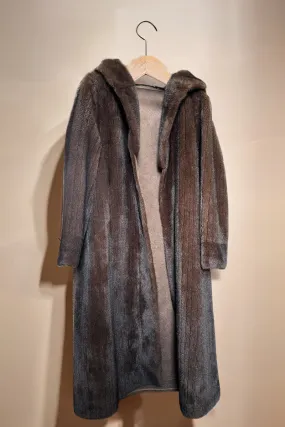 HCT1094 Lux Longline Faux Fur Coat Outerwear