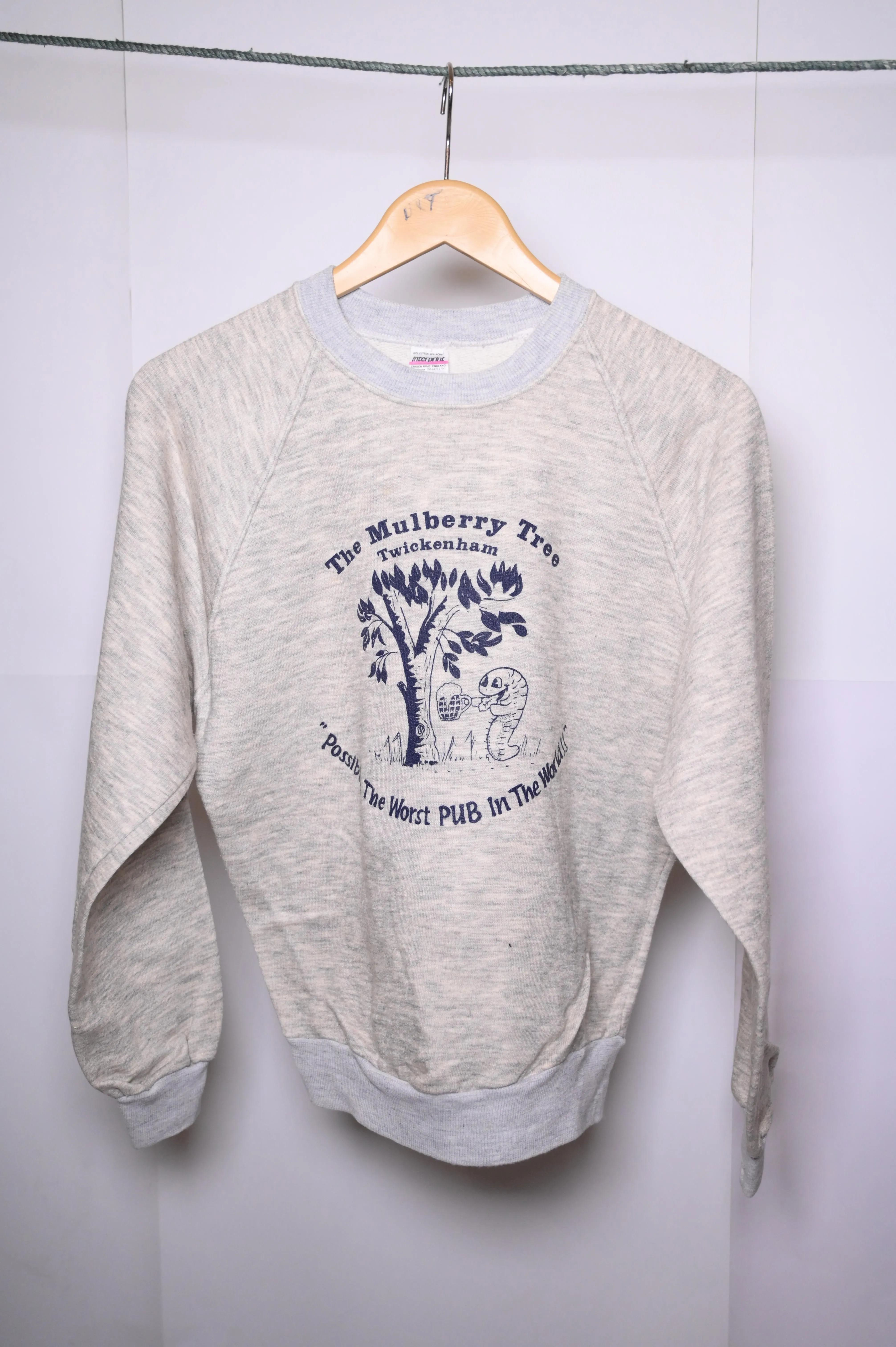 Interprint Grey Medium Sweatshirt