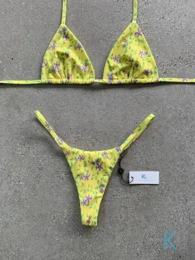 Jessica Floral Bikini Top