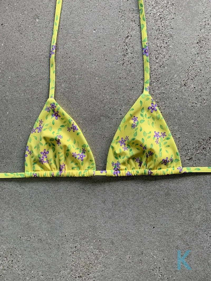 Jessica Floral Bikini Top