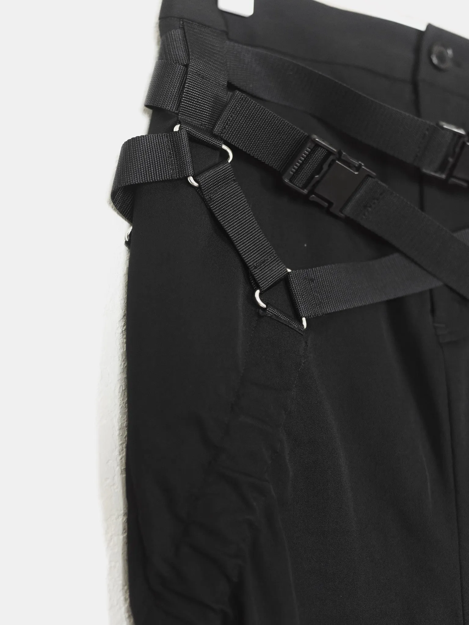 Junya Watanabe SS03 Bondage Strap Parachute Skirt