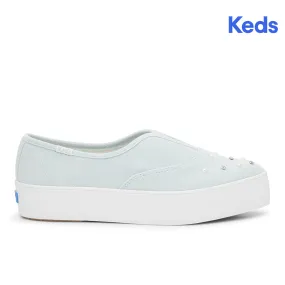 Keds Womens' Point Slip Textile Denim (WF68246)