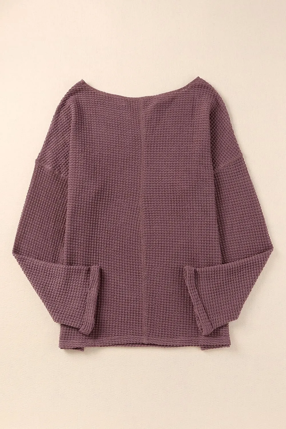 Knit Loose Long Sleeve Top