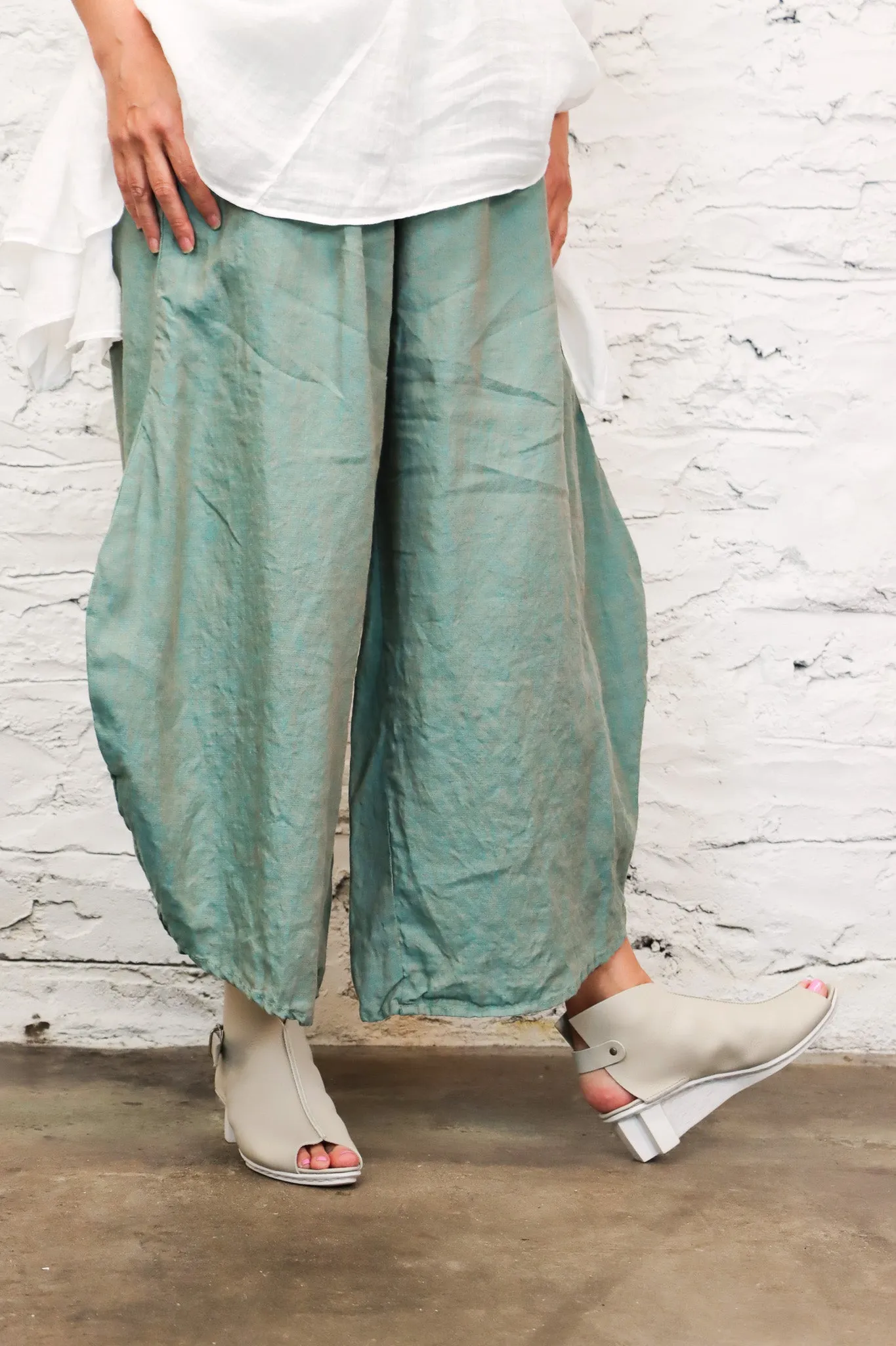 Krista Larson Aegean Basic Linen Pants