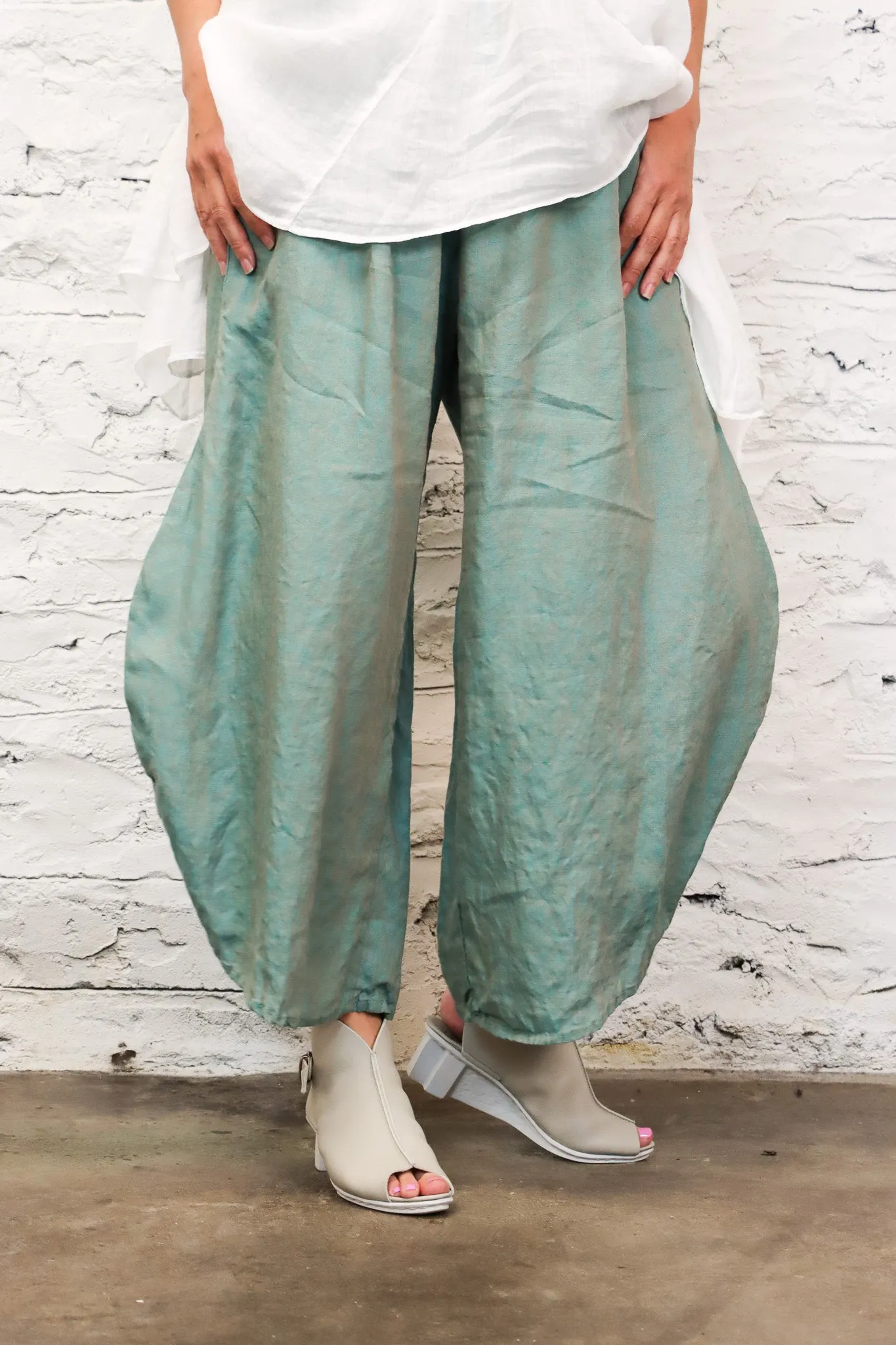 Krista Larson Aegean Basic Linen Pants