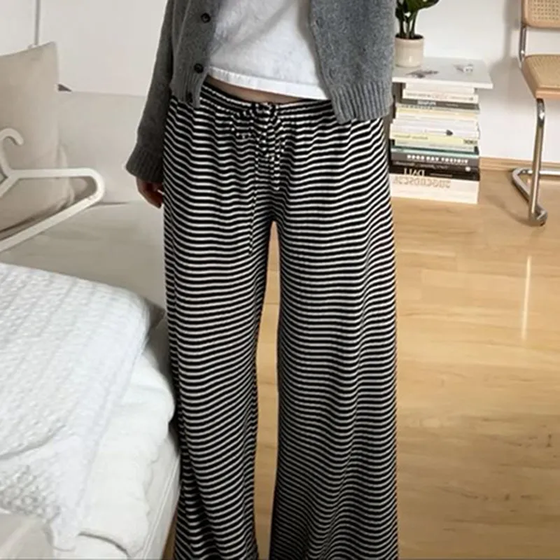 Lilo Striped Wide Leg Pants