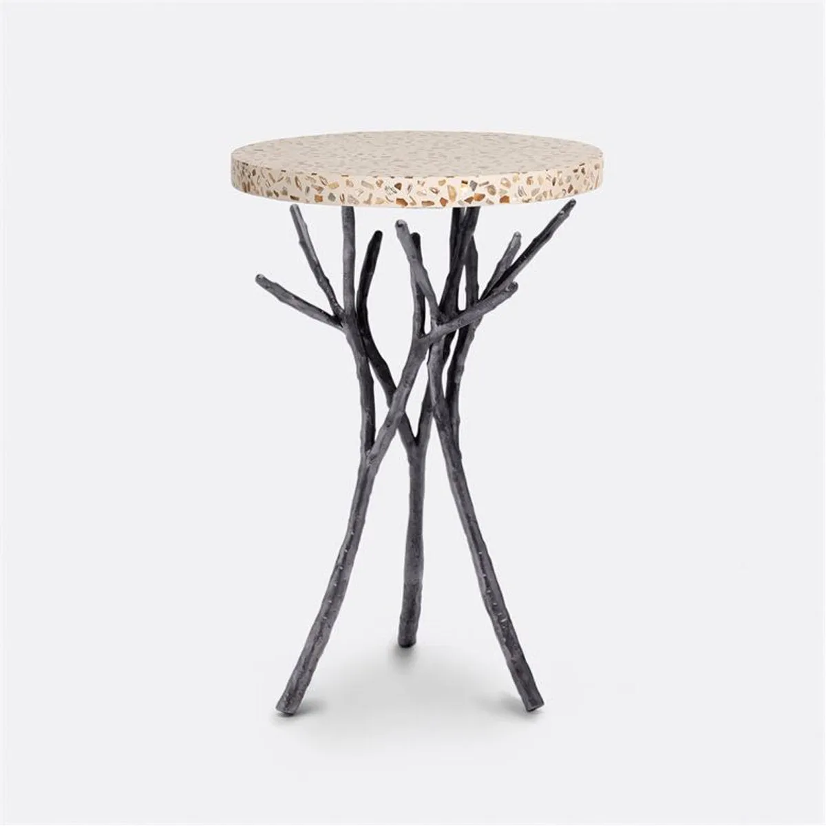 Made Goods Tressa Tree Bramble Table in Shell Top