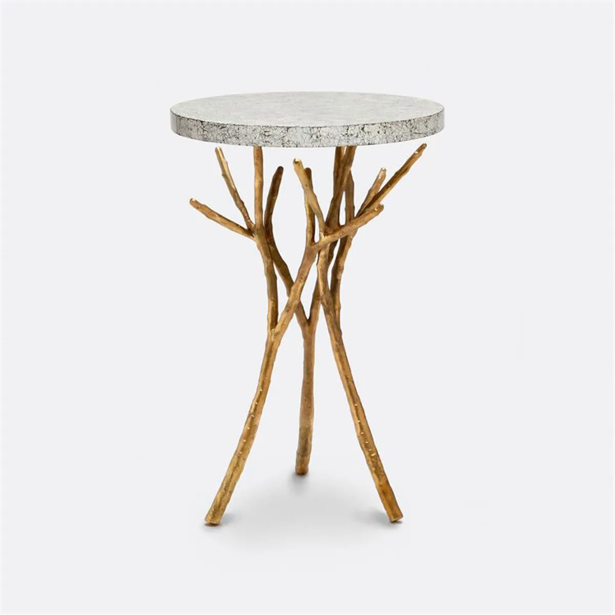 Made Goods Tressa Tree Bramble Table in Shell Top