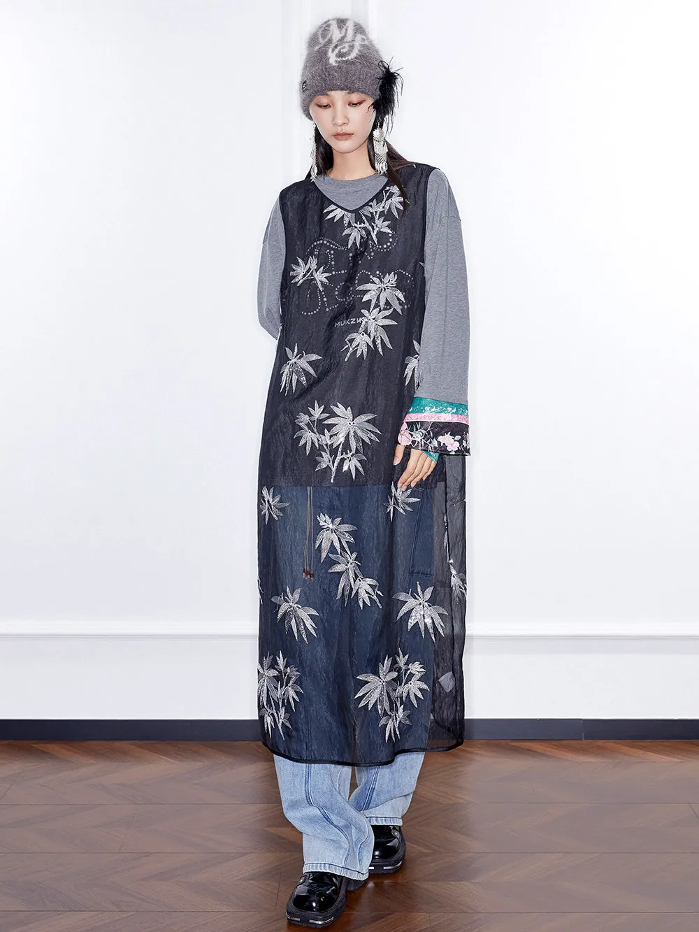 MUKZIN Linglong Versatile Long Cardigan