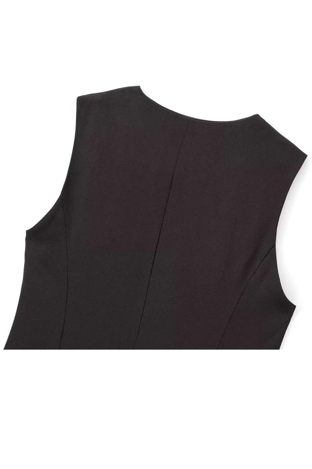 'Natalia' Versatile Sleeveless Round-Neck Vest