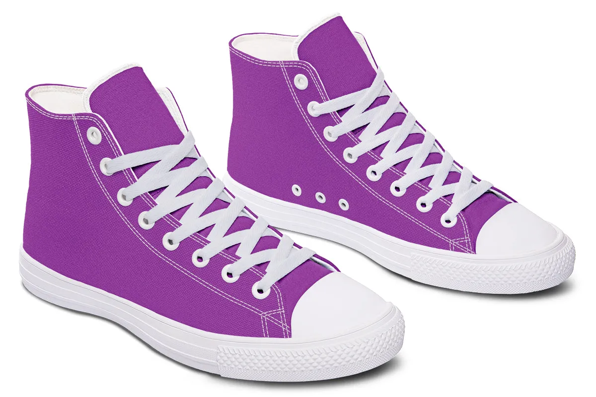 Purple Reign High Tops