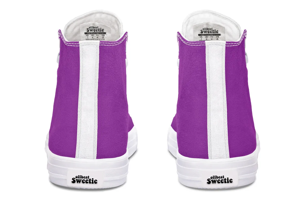 Purple Reign High Tops