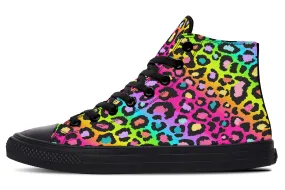 Rainbow Leopard High Tops