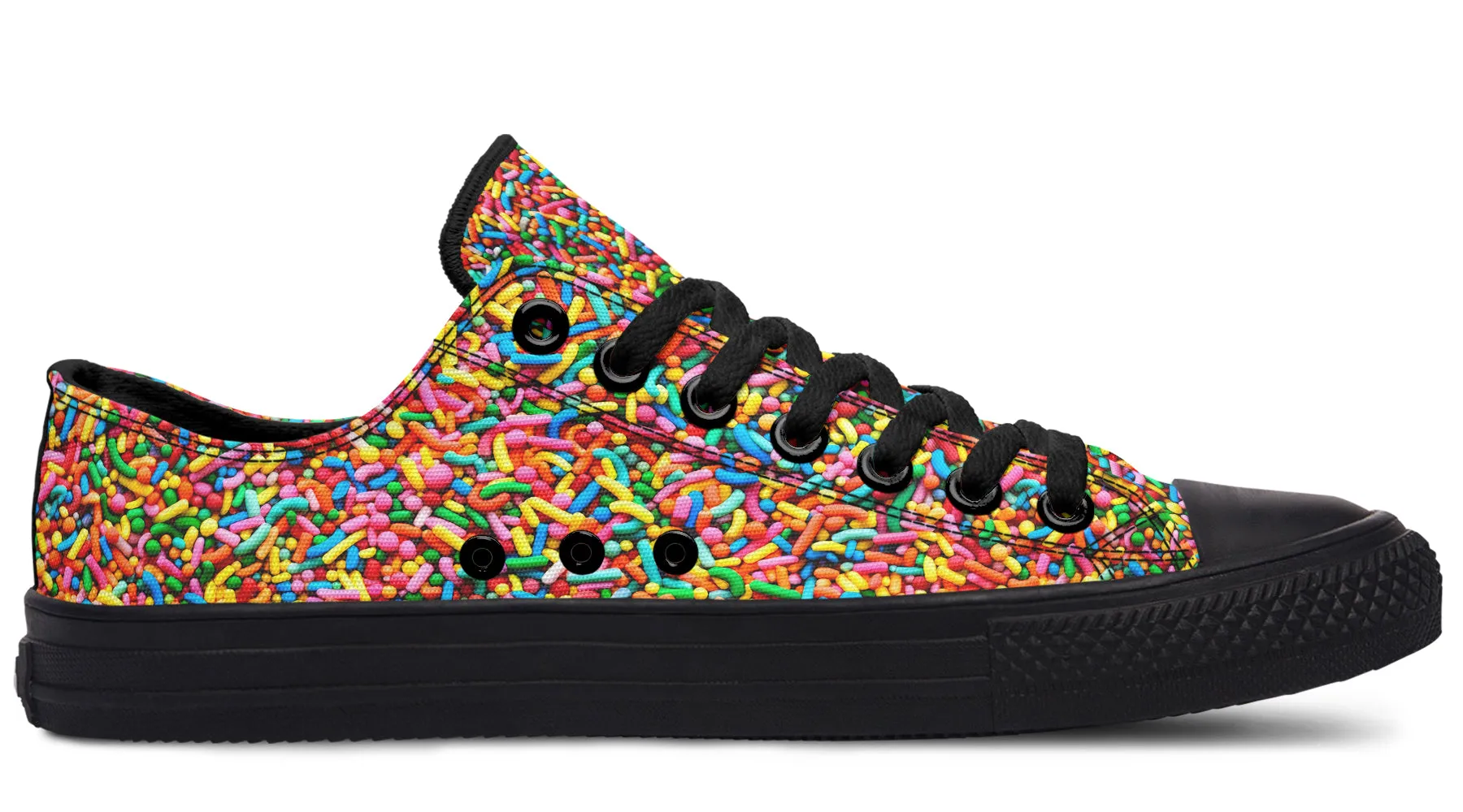 Rainbow Sprinkles Low Tops