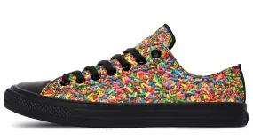 Rainbow Sprinkles Low Tops