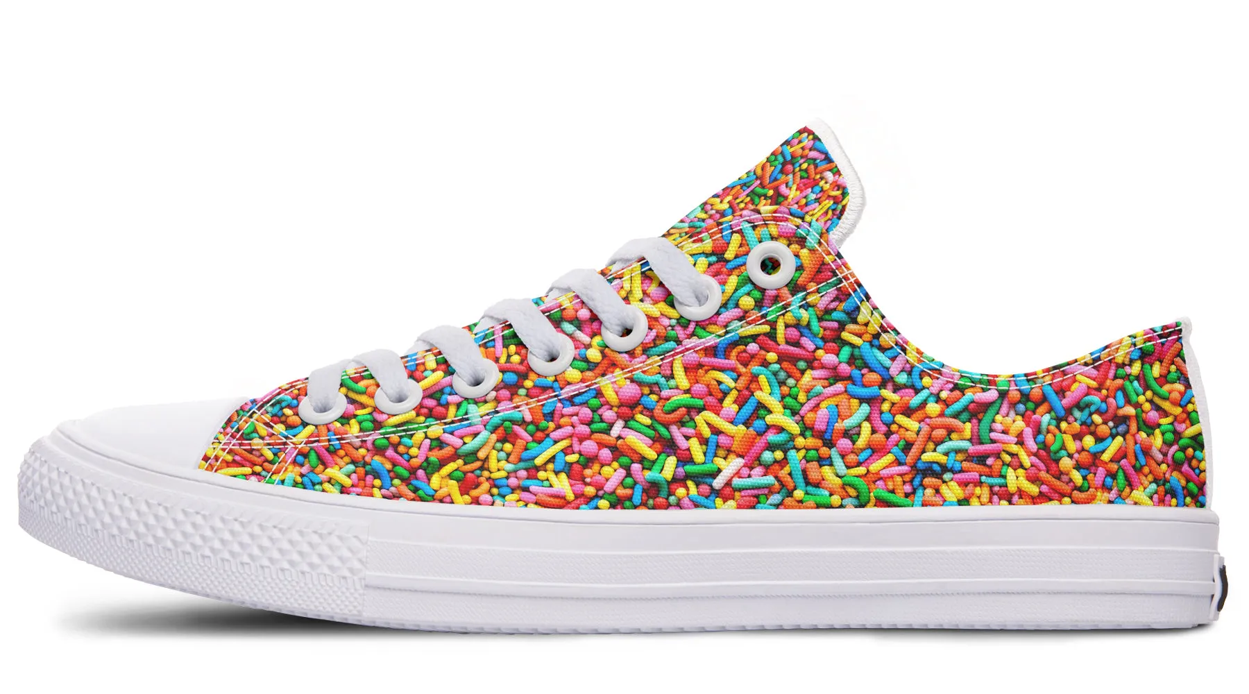 Rainbow Sprinkles Low Tops