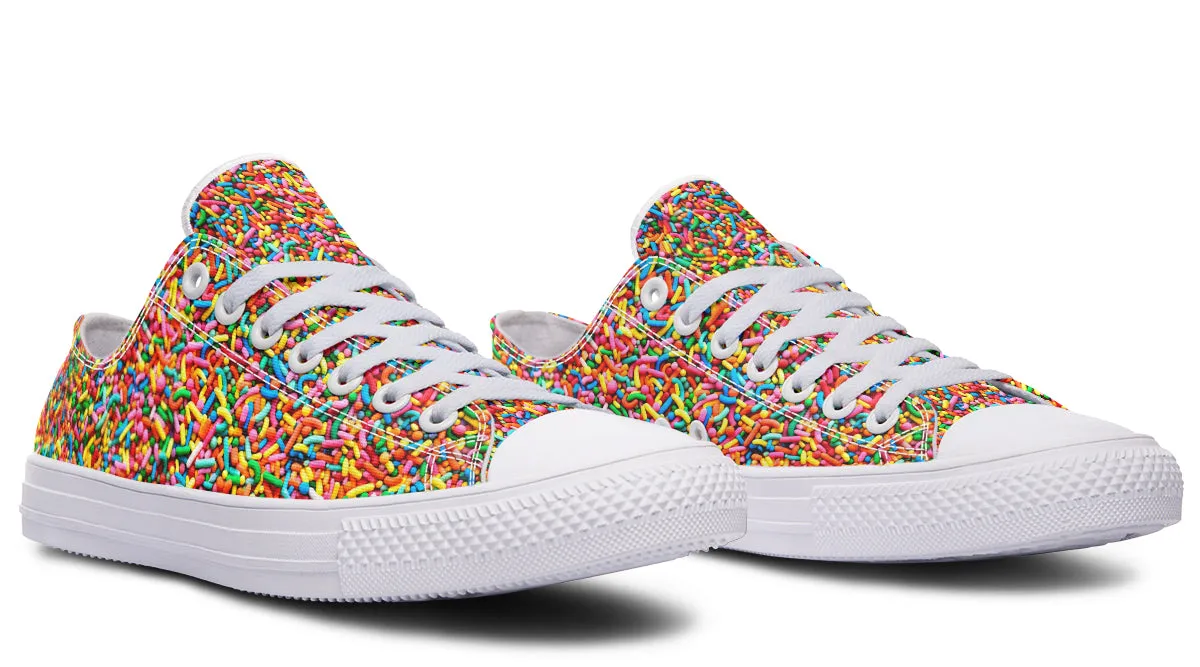 Rainbow Sprinkles Low Tops