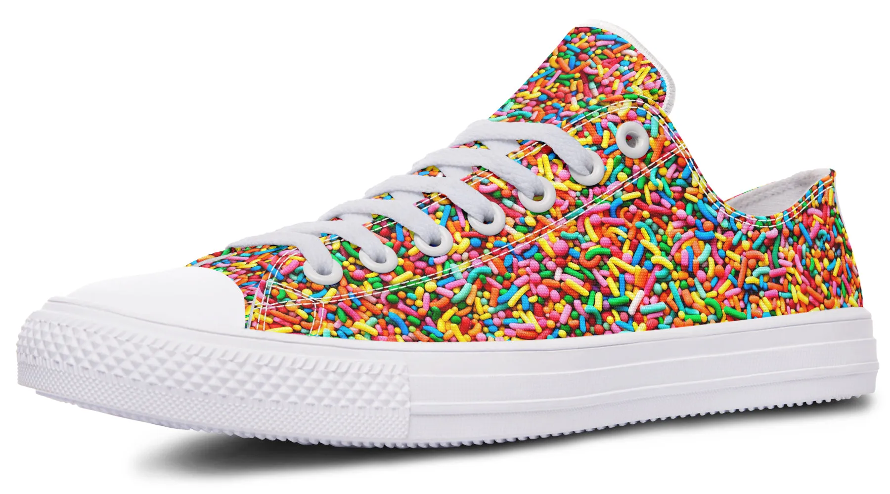 Rainbow Sprinkles Low Tops