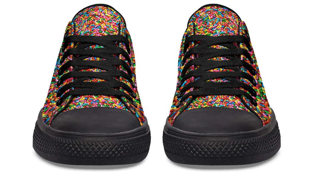 Rainbow Sprinkles Low Tops