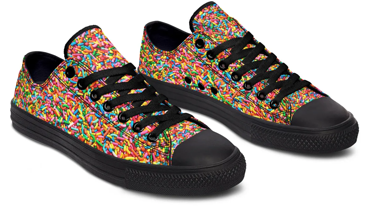 Rainbow Sprinkles Low Tops