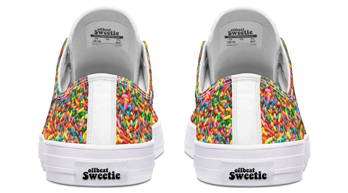 Rainbow Sprinkles Low Tops