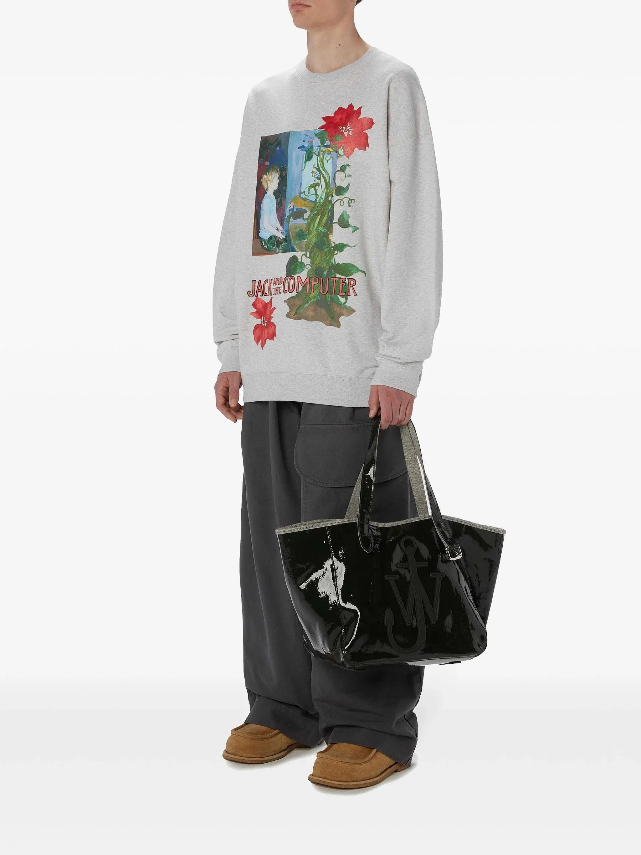 Relaxed Fit Printed Sweatshirt