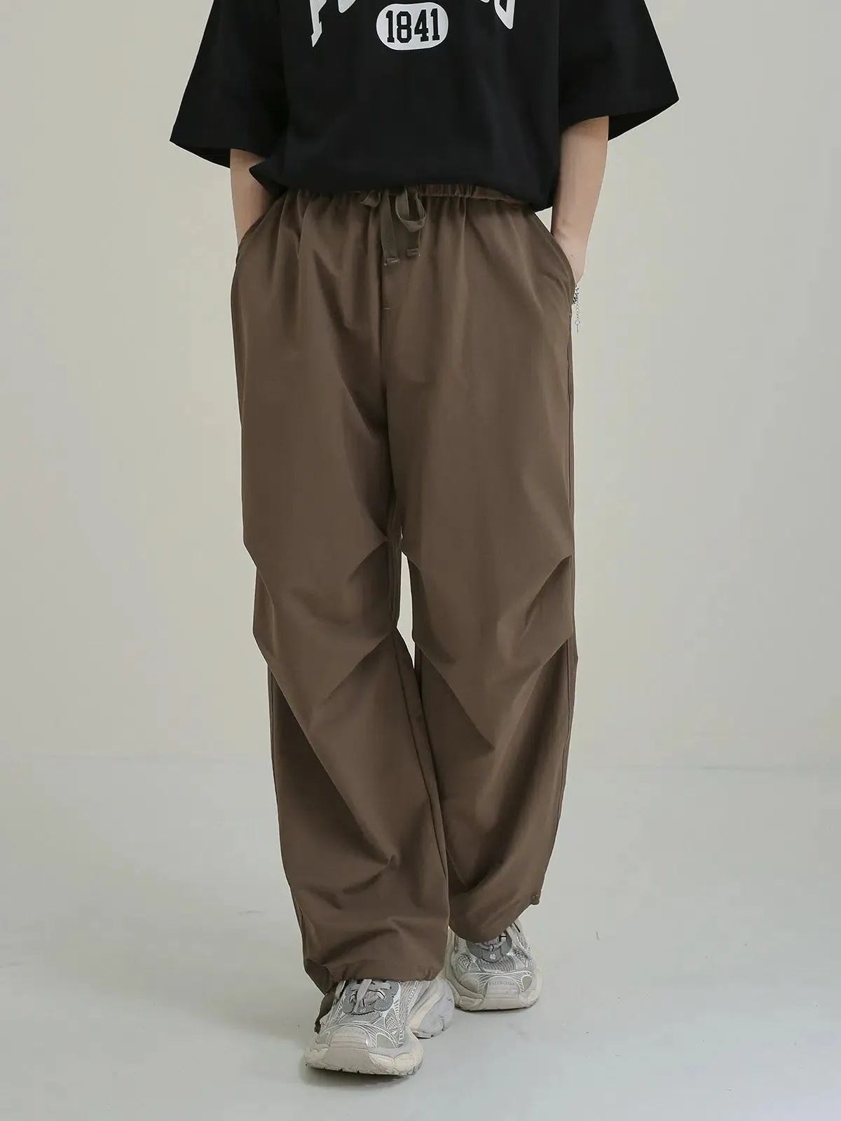 Relaxed Fit Quick-drying Nylon Pants