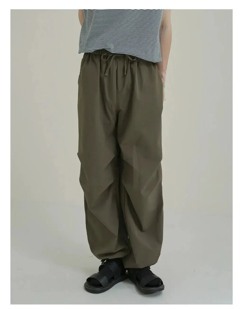 Relaxed Fit Quick-drying Nylon Pants